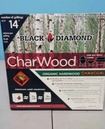 Black Diamond CharWood SMALL Box Lump Charcoal 14 Grills