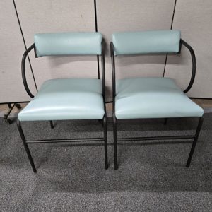 Set of Vinyl Waiting Room Chairs